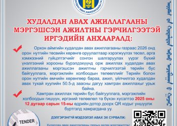 📌Худалдан авах ажиллагааны мэргэшсэн ажилтны гэрчилгээтэй иргэдийн анхааралд: