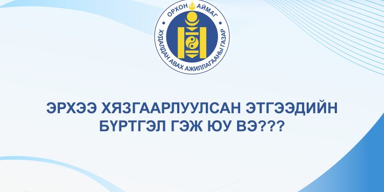 Эрхээ хязгаарлуулсан этгээдийн бүртгэл гэж юу вэ???